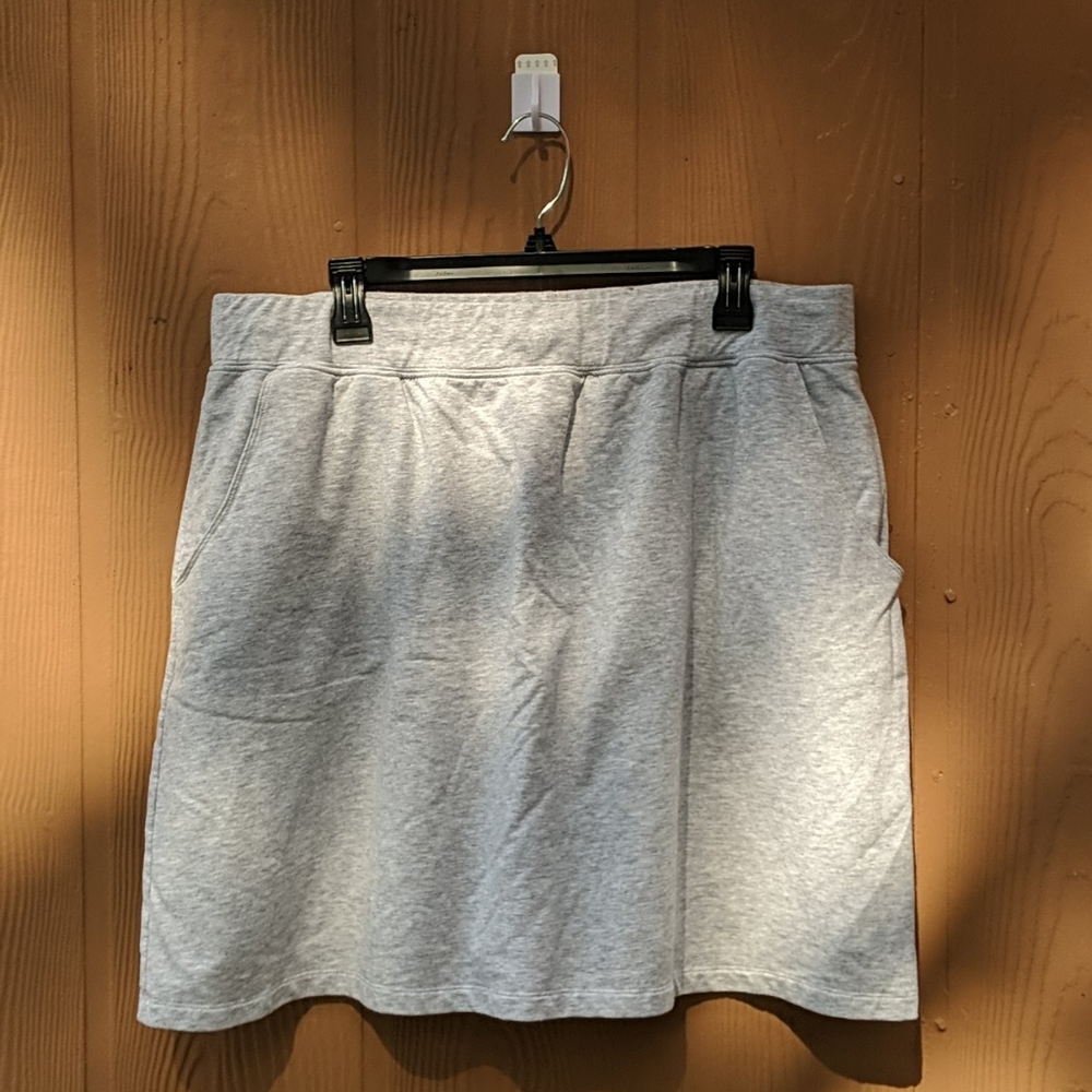 Denim & Co. Essentials Pull-On Knit Skirt